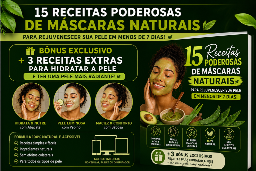 Recupere a Beleza Natural da Sua Pele em Menos de 7 Dias!