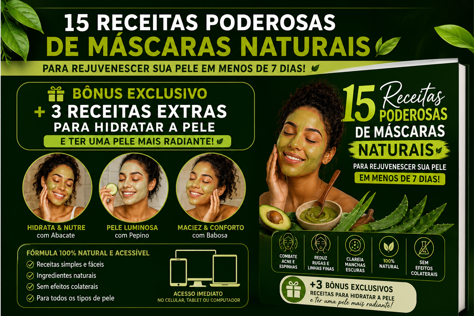 Recupere a Beleza Natural da Sua Pele em Menos de 7 Dias!